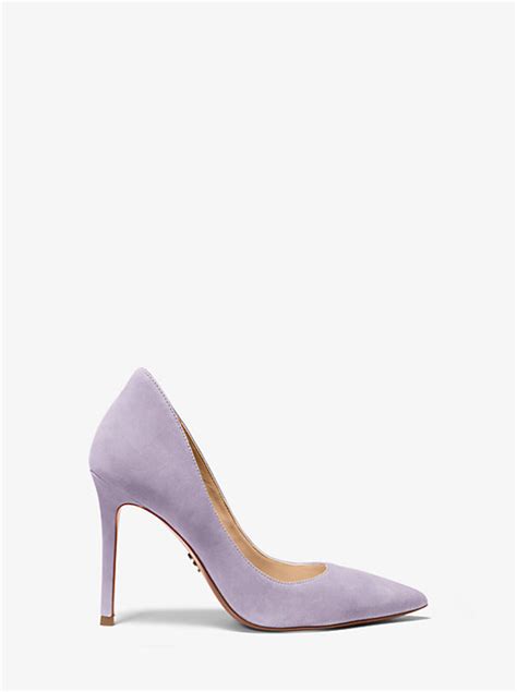 michael kors claire suede pump|Keke Suede Pump .